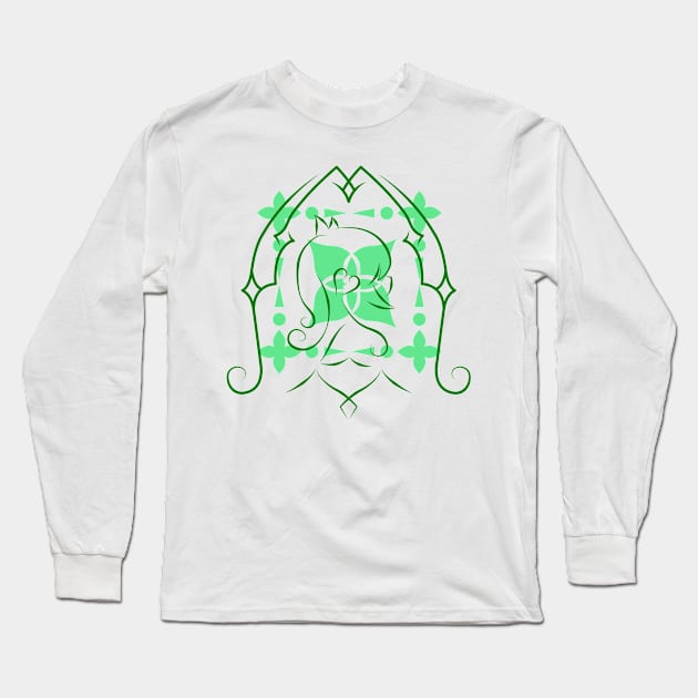 nahida - sapientia oromasdis Long Sleeve T-Shirt by katanaballs